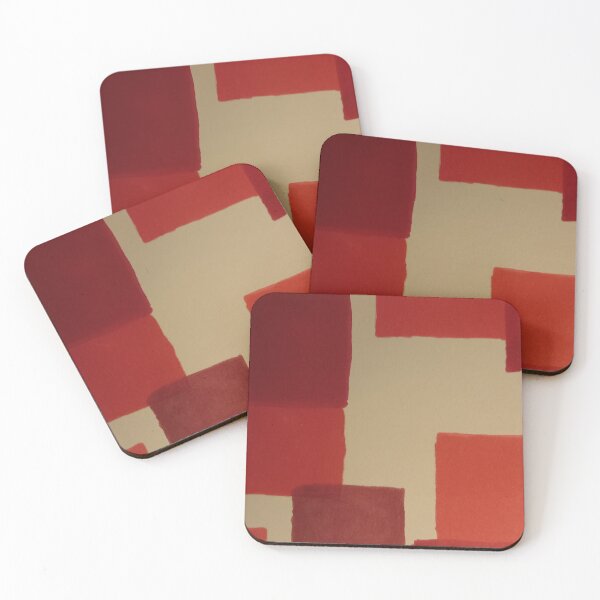Item preview, Color blocks red designed and sold by Jinny82.