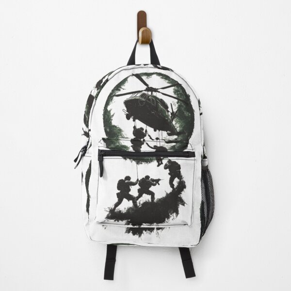 Item preview, "Tactical Military Silhouette with Camouflage Theme" designed and sold by DrRoza.