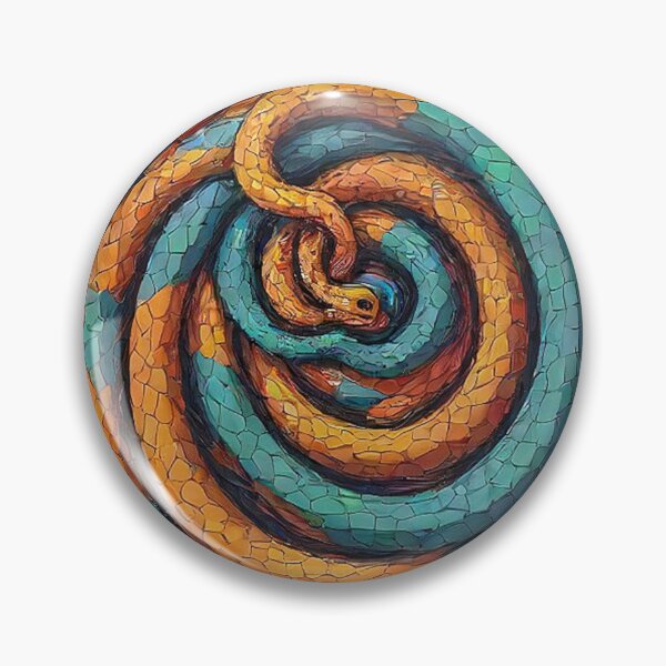 Item preview, Coiled Serpent: A Colorful Waltz designed and sold by OpraOpra.
