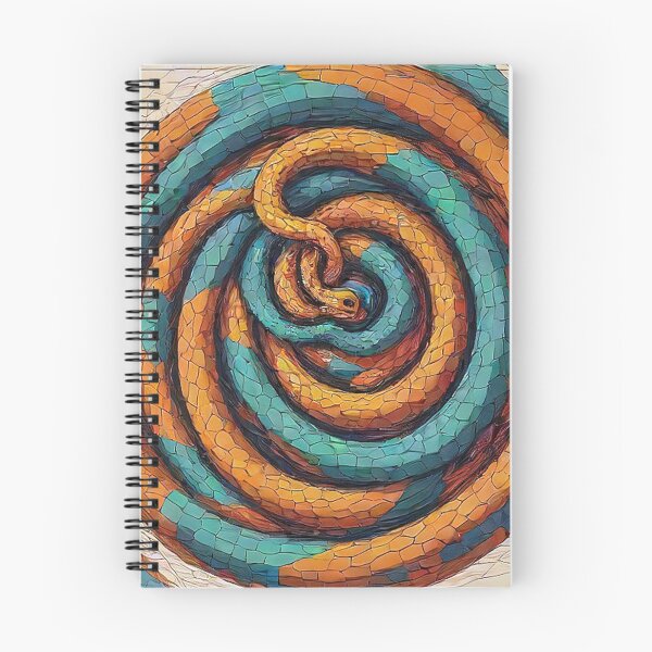 Item preview, Coiled Serpent: A Colorful Waltz designed and sold by OpraOpra.