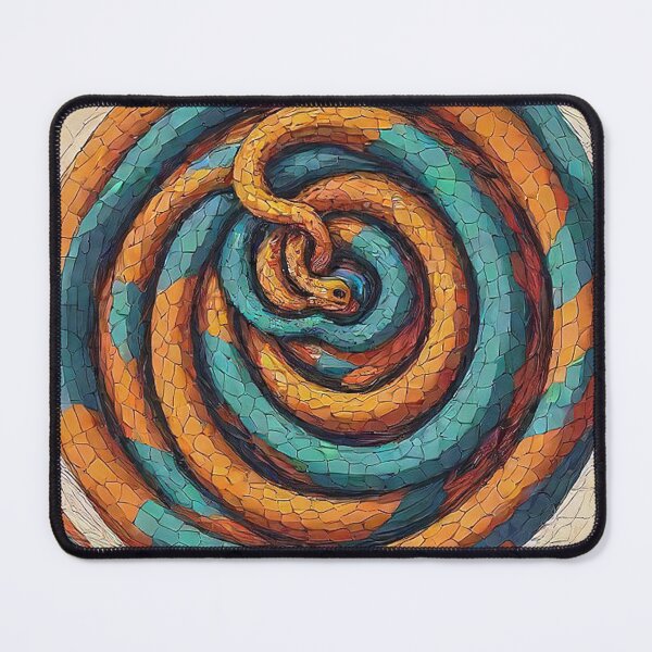 Item preview, Coiled Serpent: A Colorful Waltz designed and sold by OpraOpra.