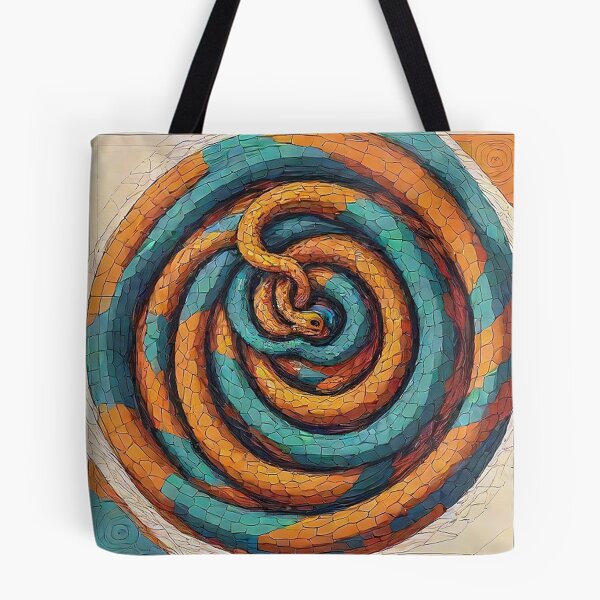 Item preview, Coiled Serpent: A Colorful Waltz designed and sold by OpraOpra.