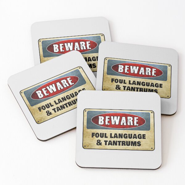 Item preview, Grumpy people series - swearing designed and sold by ClarkChris.