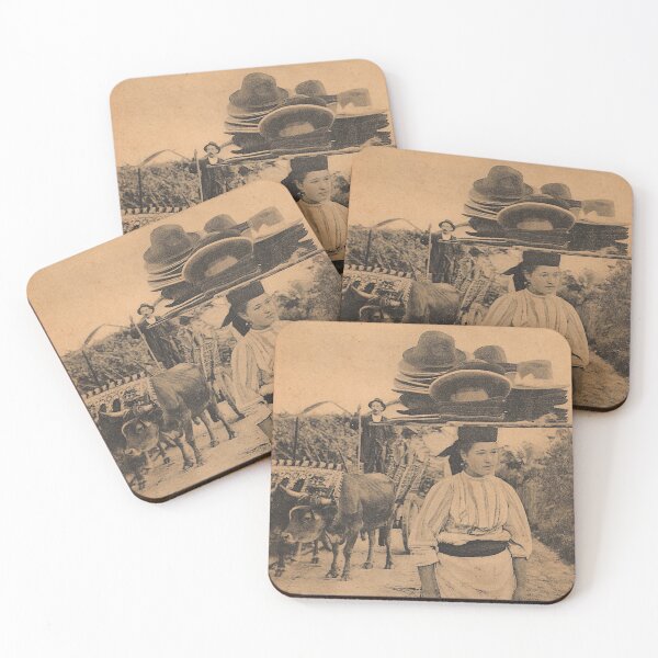 Item preview, Girl Selling Hats, North of Portugal in 1900 designed and sold by MTD-Archives.