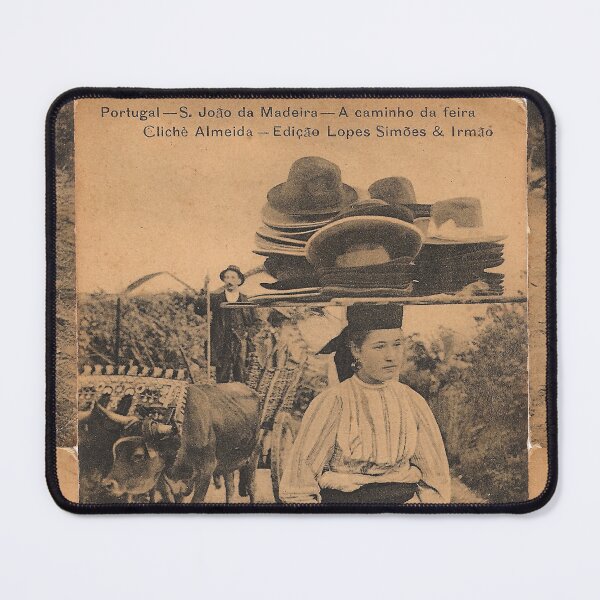 Item preview, Girl Selling Hats, North of Portugal in 1900 designed and sold by MTD-Archives.
