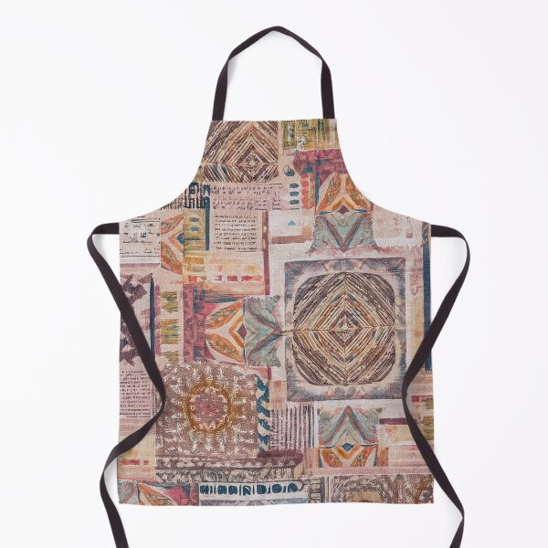 Item preview, Ethnic Patchwork Abstract designed and sold by J Marielle Designs.