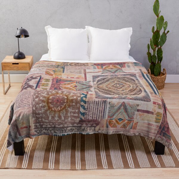 Item preview, Ethnic Patchwork Abstract designed and sold by J Marielle Designs.