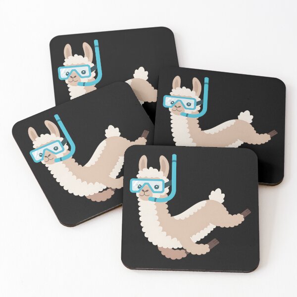 Item preview, Snorkel Llama designed and sold by Very Good Tees.