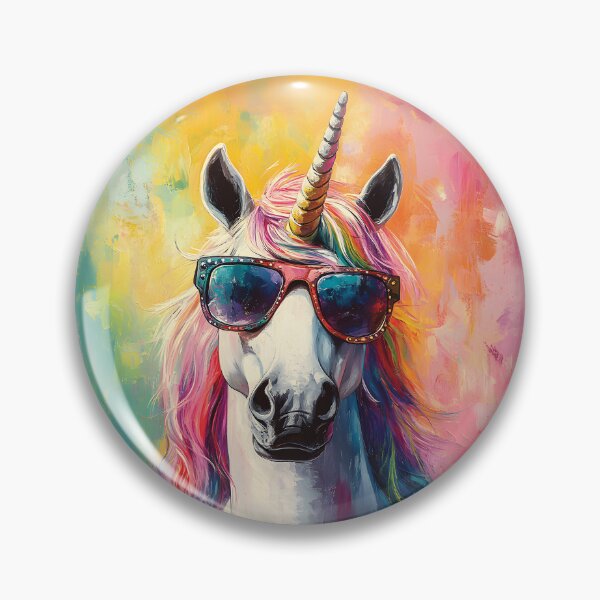 Item preview, Cool Unicorn Vibes - Rainbow Magic in Sunglasses designed and sold by Playing In Mud.