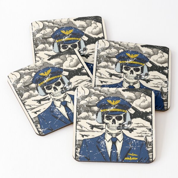 Item preview, The Pilot halloween tarot card designed and sold by MidniteTraffic.