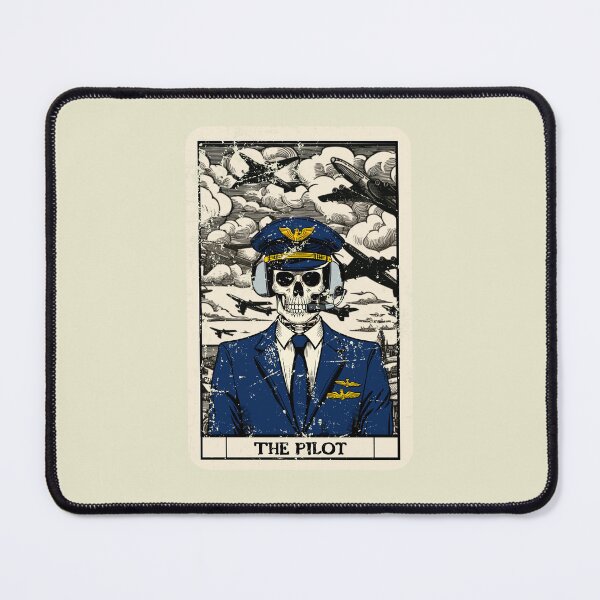 Item preview, The Pilot halloween tarot card designed and sold by MidniteTraffic.