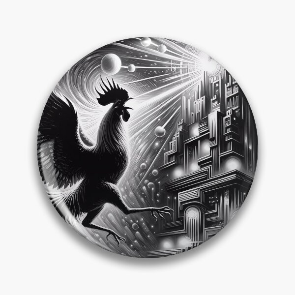 Item preview, Cosmic Rooster Odyssey designed and sold by FNORD-10111.