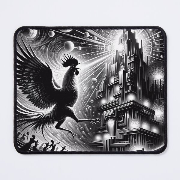 Item preview, Cosmic Rooster Odyssey designed and sold by FNORD-10111.