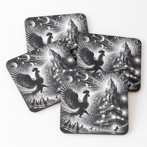 Item preview, Cosmic Rooster Odyssey designed and sold by FNORD-10111.