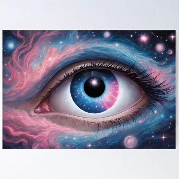 Item preview, Whimsical Galaxy Spiral Eye designed and sold by Have Mercy.
