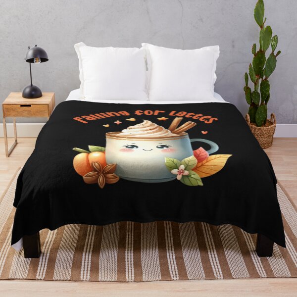 Item preview, Falling for Lattes, Fall Season, Coffee Lover designed and sold by stylishdzign.