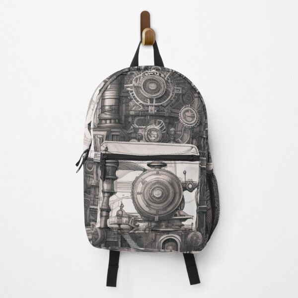 Item preview, Steampunk Monochromatic Sketch Style designed and sold by Digitayaa.
