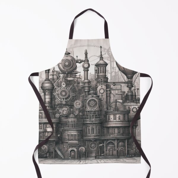 Item preview, Steampunk Monochromatic Sketch Style designed and sold by Digitayaa.