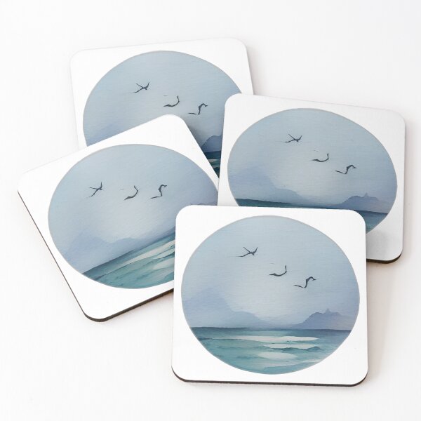 Item preview, Serene Shoreline Flight designed and sold by SavvyJuanDesign.
