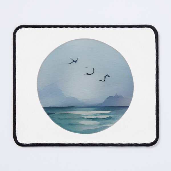 Item preview, Serene Shoreline Flight designed and sold by SavvyJuanDesign.