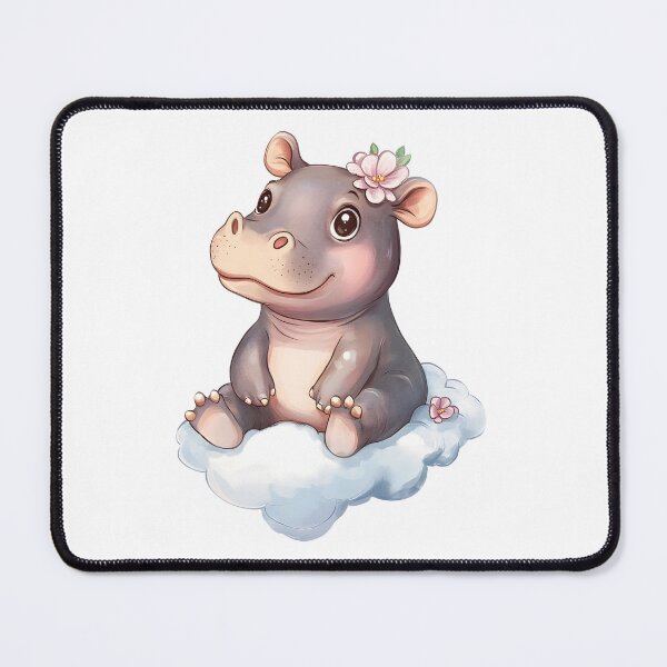 Item preview, Cute Moo Deng Hippo designed and sold by EL-Lebedenko.