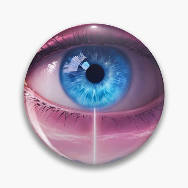 Item preview, Blue Eye with Glowing Aura designed and sold by Have Mercy.