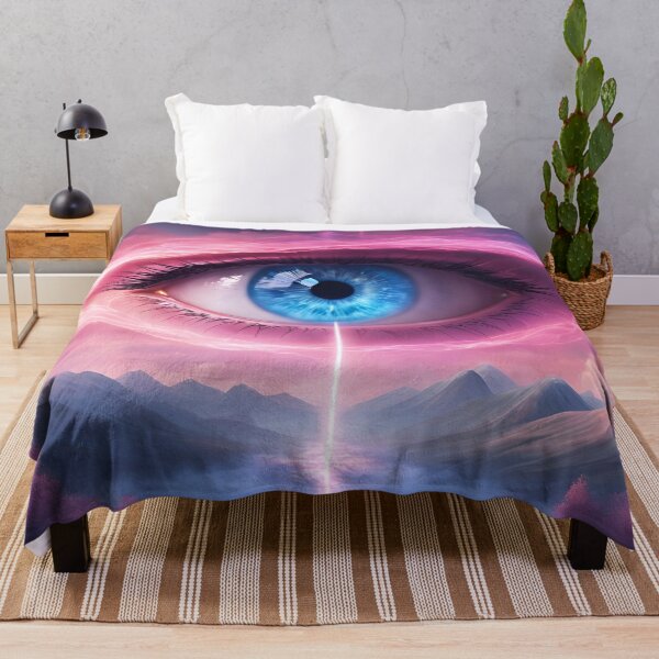 Item preview, Blue Eye with Glowing Aura designed and sold by Have Mercy.
