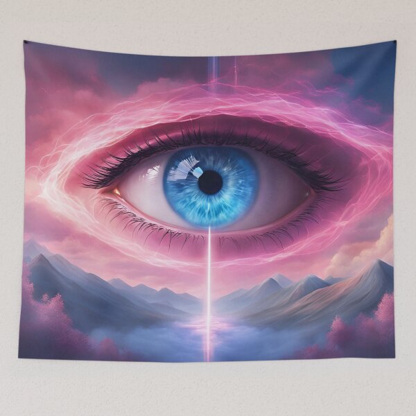 Item preview, Blue Eye with Glowing Aura designed and sold by Have Mercy.