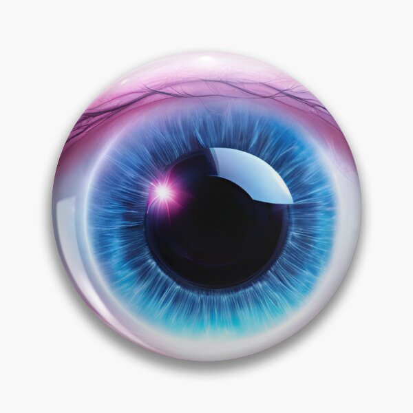 Item preview, Blue Eye with Glowing Aura designed and sold by Have Mercy.