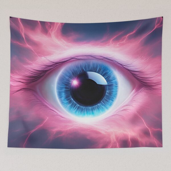 Item preview, Blue Eye with Glowing Aura designed and sold by Have Mercy.