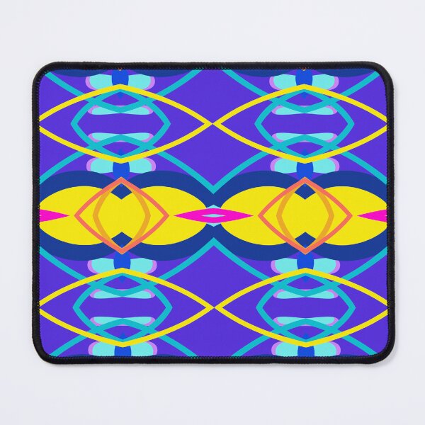 Item preview, Geometric Modern Abstract Pop Art Scribble Brights Pattern Variation No.25 designed and sold by MirabiliaMagpie.