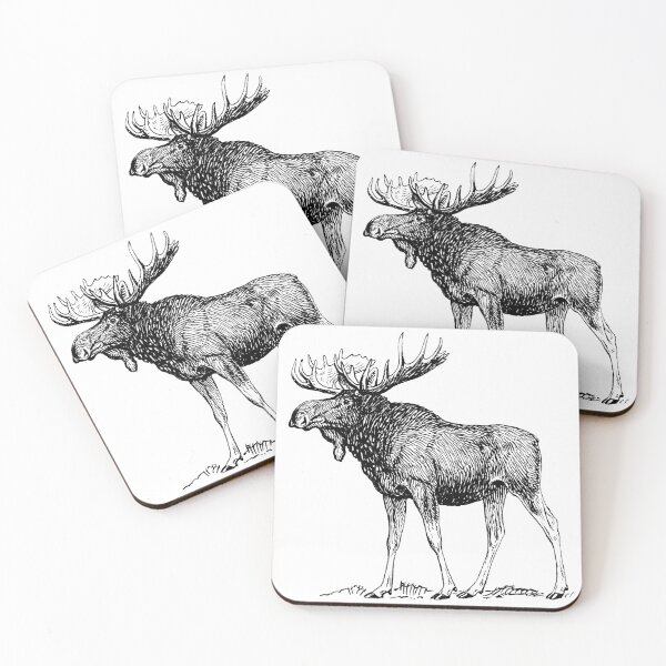 Item preview, Vintage Moose designed and sold by BlueSpecsStudio.