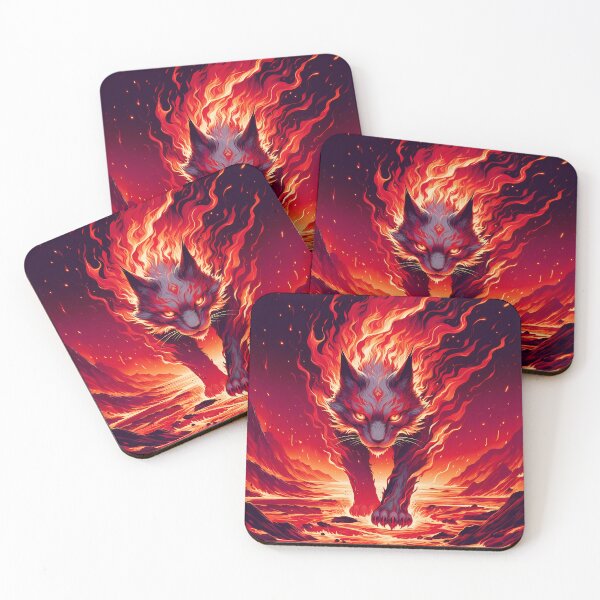 Item preview, Lava Fire Lynx, Ai Generated Art  designed and sold by ACC .