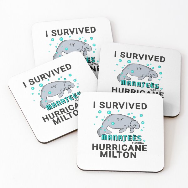 Item preview, I Survived Hurricane Milton Manatee5 designed and sold by vibeno1.