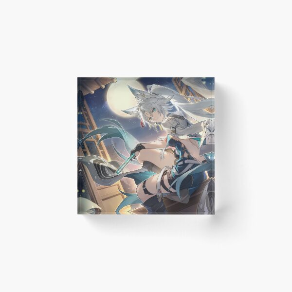 Item preview, Feixiao • Honkai Star Rail • Stellar Photography • "May Your Journey Tonight Be As Perfect as the Moon." designed and sold by kazatodoesart.