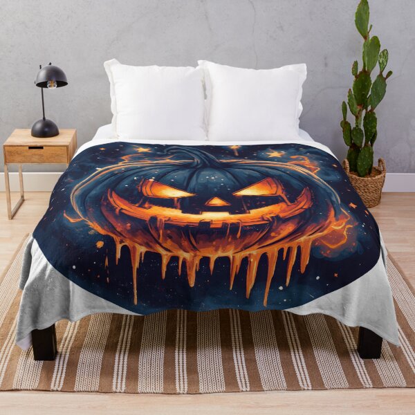 Item preview, Cosmic Jack-O'-Lantern with Fiery Glow designed and sold by CharmingQuill.