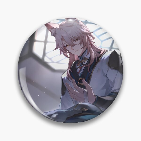 Item preview, Jiaoqiu • Honkai Star Rail • Pom-Pom Gallery • Flying Aureus Shot to Lupine Rue designed and sold by kazatodoesart.