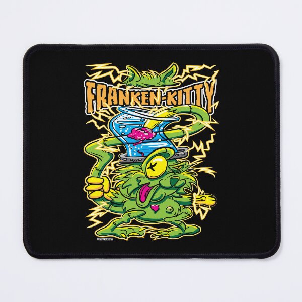 Item preview, Franken-Kitty Frankenstein's Cat designed and sold by eShirtLabs.