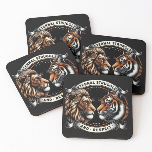 Item preview, lion king VS tiger nature wildlife of jungle roars designed and sold by Yas_oma.