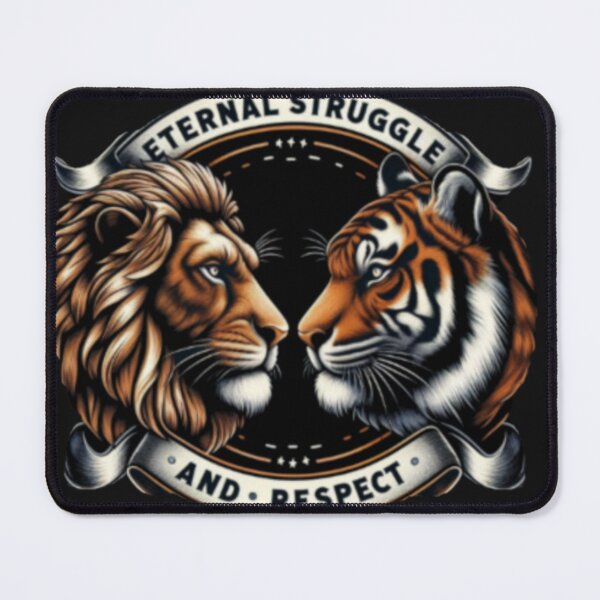 Item preview, lion king VS tiger nature wildlife of jungle roars designed and sold by Yas_oma.