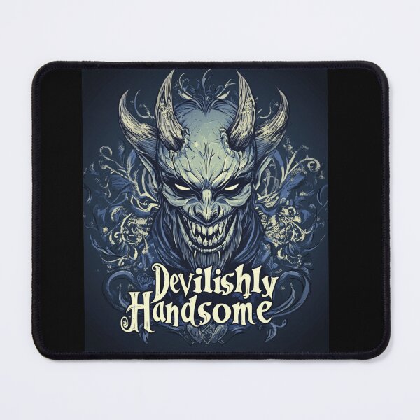Item preview, Devilishly Handsome Devil with Horns designed and sold by StylishShirtsMk.
