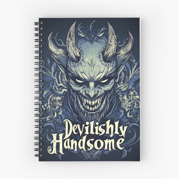 Item preview, Devilishly Handsome Devil with Horns designed and sold by StylishShirtsMk.