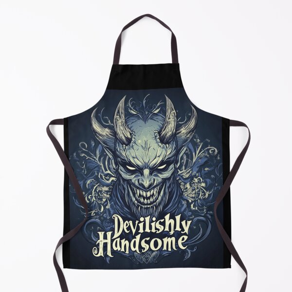Item preview, Devilishly Handsome Devil with Horns designed and sold by StylishShirtsMk.