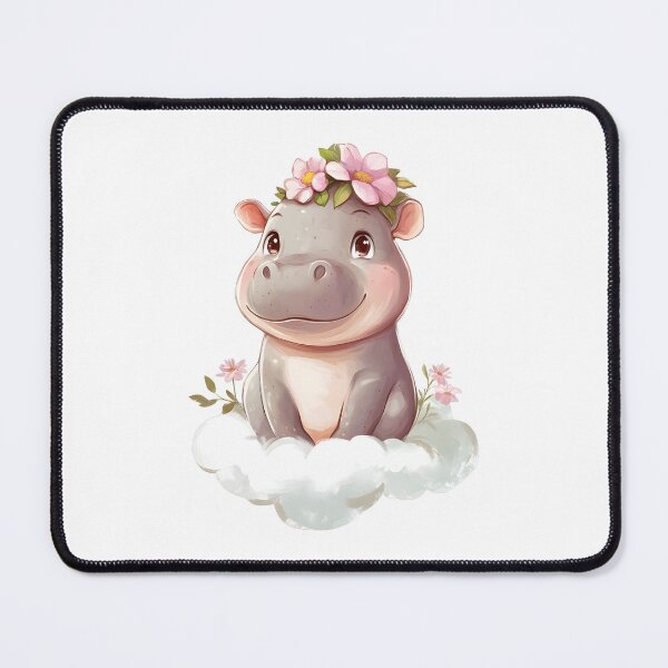 Item preview, The Cutest Baby Hippo Moo Deng designed and sold by EL-Lebedenko.