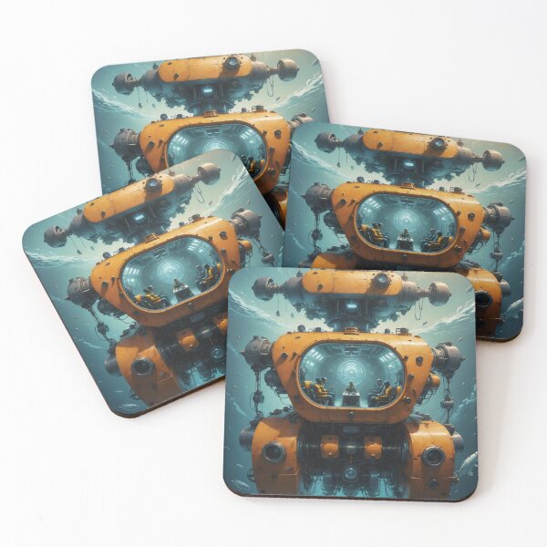 Item preview, Deep Sea Diplomacy designed and sold by ZenOfAIarts.