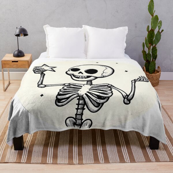 Item preview, Skeleton Holding Star with Magic designed and sold by CharmingQuill.