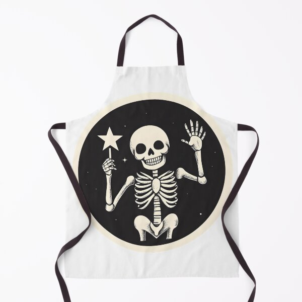 Item preview, Skeleton Waving with Magic Wand designed and sold by CharmingQuill.