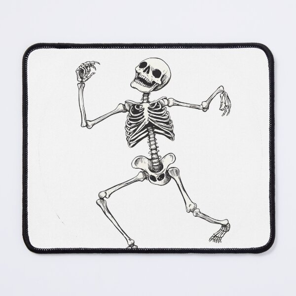 Item preview, Dancing Skeleton with Playful Pose designed and sold by CharmingQuill.