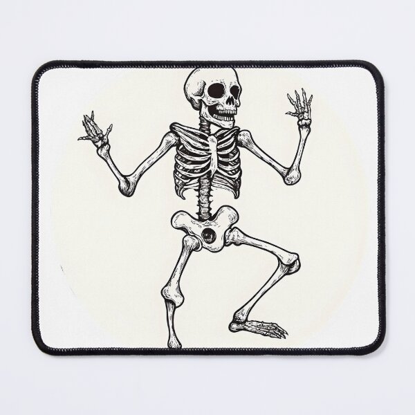 Item preview, Dancing Skeleton in Halloween Spirit designed and sold by CharmingQuill.
