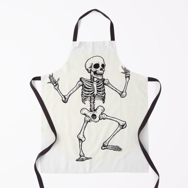 Item preview, Dancing Skeleton in Halloween Spirit designed and sold by CharmingQuill.